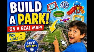 Build a Park with maps for elementary students