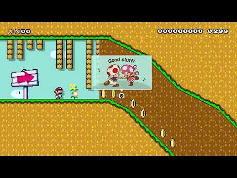 Super Mario Maker 2 - #305 S1 - W 1-2 Overgrown dry cave by Dæri