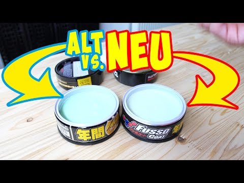 HQS Autopflege - Soft99 FussoCoat 12M Wachs Test - NEU vs. ALT