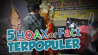 TOP 5 HOAX OR FACT: Pasien BPJS Bebas Pilih Rumah Sakit hingga Ikan Berwajah Manusia