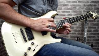 Video thumbnail for Schecter Blackjack ATX C7 by Oliver Lukacs