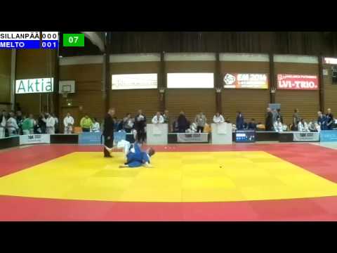 Sovelletun judon SM 2014: Sov M-60 NW: SILLANPÄÄ - MELTO