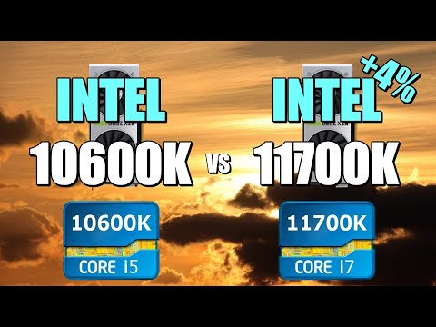10600K vs 11700K - 2060S 💥 CSGO 💥 Fortnite 💥 PUBG 💥 GTAV 💥 Overwatch.