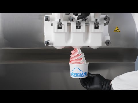 video 1, Machine à glace à 2+1 parfum double,1 000 portions