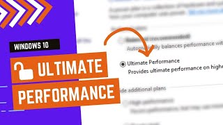 ⚡ WINDOWS 10 ULTIMATE PERFORMANCE MODE - How to Enable It IN SIMPLE 3 STEPS!