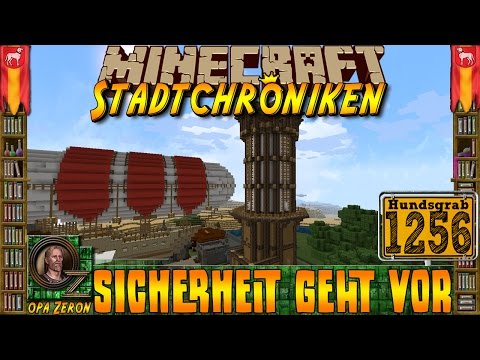 Minecraft #1256 -Stadtchroniken- Sicherheit geht vor [HD+Deutsch]