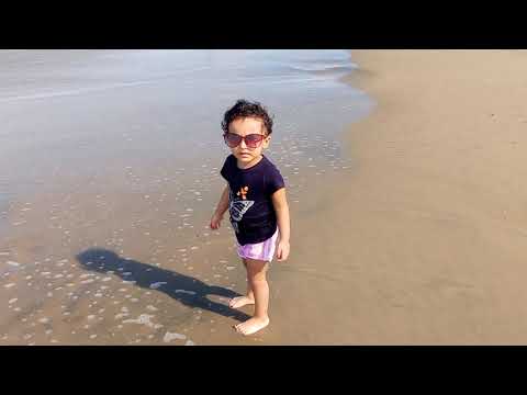 Preksha is enjoying sea beach for the first time || Cox’s Bazar 🥰