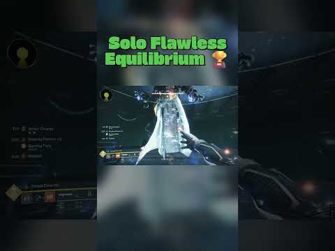 Destiny 2: Equilibrium Dungeon Solo Flawless - Solar Titan Boss Kill #gaming #destiny2 #shorts