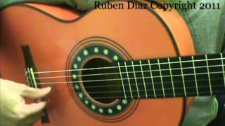"Ole" 1 Jaleo / Buleria from  "Almoraima"  Track n.5  by Paco de Lucia  flamencoguitarlessons.eu