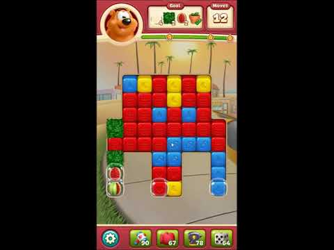 Toon Blast Level 3223 - NO BOOSTERS 🐻🐺🐱 | SKILLGAMING ✔️