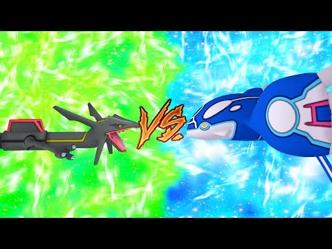 Minecraft : RAYQUAZA SHINY VS PRIMAL KYOGRE - POKEMON DA SORTE ‹ MayconLorenz ›