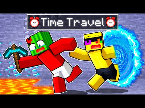 Sunny - Using TIME TRAVEL to Help My Friend In Minecraft