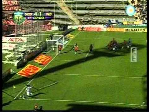 Godoy Cruz 4 - Independiente 1 - Gol de Curbelo.mpg