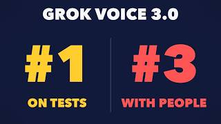 Grok Voice 3.0 Is #1 on Tests. So Why Do People Prefer Google's?