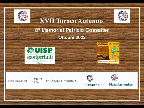 PIANALTO SENIOR VS PIANALTO ECCELLENZA BLU _ UISP PIEMONTE XVII Torneo Autunno 2023