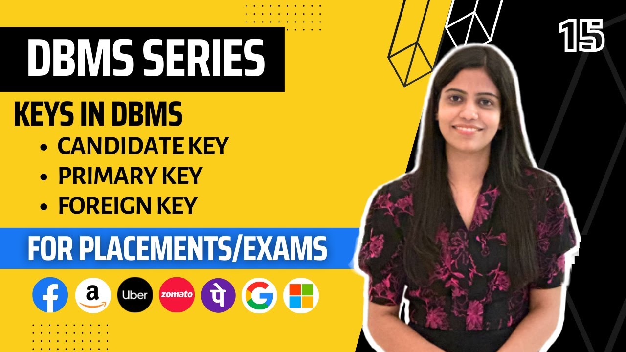 Keys and Its Type in DBMS