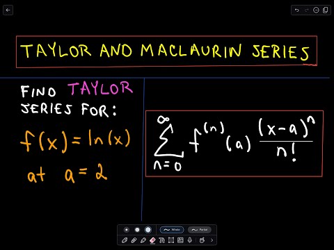 Taylor and Maclaurin Series - Example 2