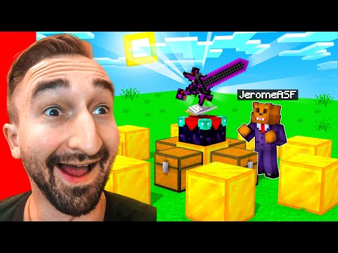 JeromeASF - I Added GOD Weapons To Minecraft Hunger Games