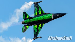 Belgian F-16 Demo Practice - Airshow Radom 2023