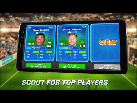 Online Soccer Manager by Gamebasics BV (Gameplay Android Trailer) - YouTube