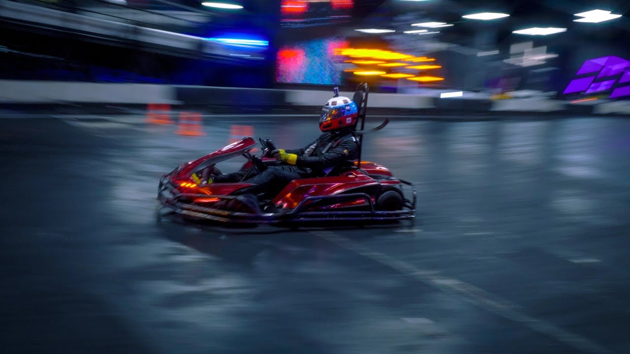 Race winner celebration