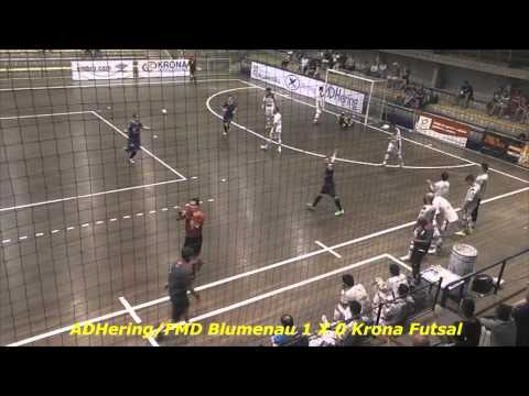 ADHering/FMD Blumenau 1 X 1 Krona Futsal - Campeonato Catarinense 2015