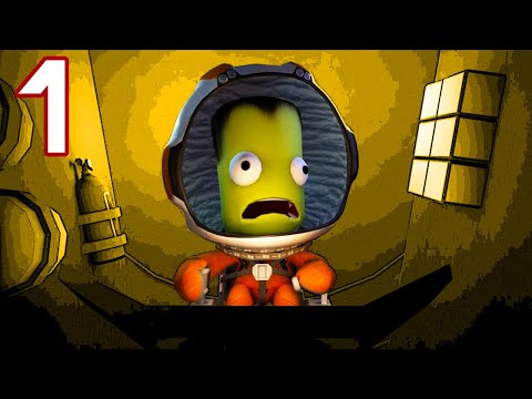 Kerbal Space Program (KSP) Career Mode - Part 1 - FEET FIRST