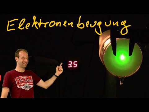 Elektronenbeugungsröhre - Experiment und Auswertung