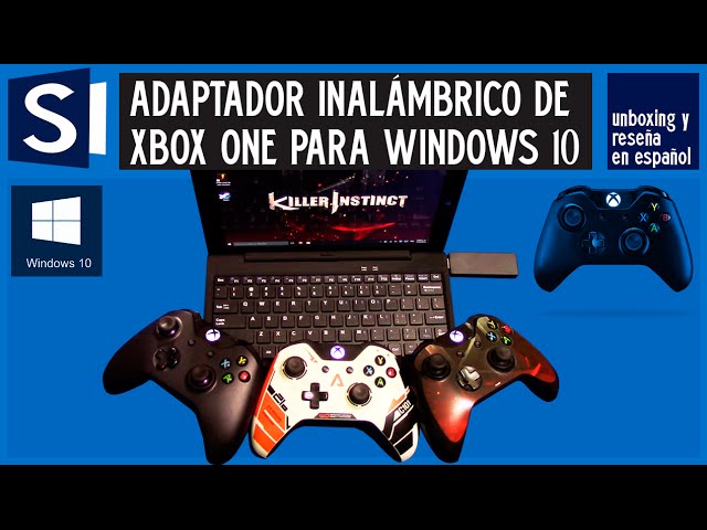 Vídeo relacionado con Adaptador Mando para PC Windows 10/11/8/8.1/7 - USB Gaming Receiver inalámbrico Compatible con Xbox One/One X S/Series X S/Elite Series Controller