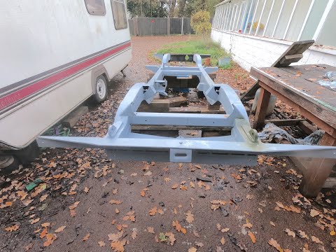 The hook, part eight. repairing the rotton series land rover chassis