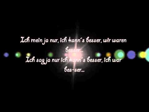 Wir waren besser... ♥