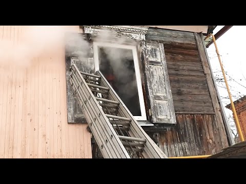 Морозы ведут к увеличению числа пожаров в частном секторе  видео