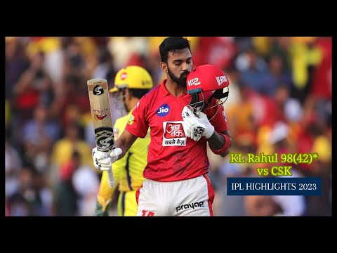KL Rahul ICONIC 98(42)* VS CSK | IPL 2021 HIGHLIGHTS