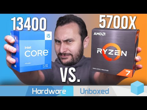 Core i5-13400 vs. Ryzen 7 5700X, CPU & GPU Scaling Benchmark