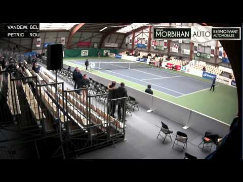 VANDEWINKEL (BEL) vs PETRIC (ROU) - Open Super 12 Auray Tennis