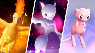 Pokémon Let's Go Pikachu & Eevee - All Legendary Pokémon Locations