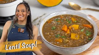 Dominican Lentil Soup Recipe | Sopa de Lentejas | Chef Zee Cooks