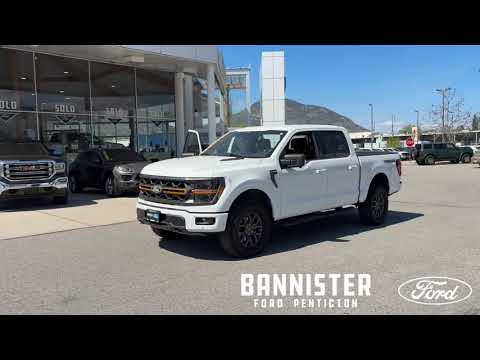 2024 Ford F-150 Tremor 4WD SuperCrew 5.5' Box in Gray for sale at Bannister Ford Penticton in Penticton, BC