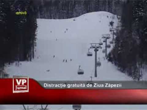Distracție gratuită de Ziua Zăpezii