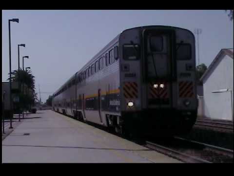 Amtrak 716 highballs Merced,CA with a shave and a haircut!