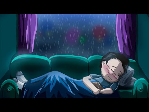 Sounds of rain and thunder lullaby - Sleep well and Stress Reliever - 8 Hours
