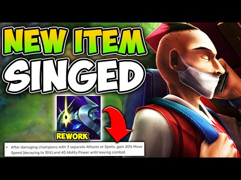 WTF? SINGED IS A VIABLE MAGE WITH THE REWORKED COSMIC DRIVE - League of Legends