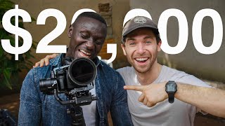 Giving $20,000 of Gear to a Filmmaker in Uganda