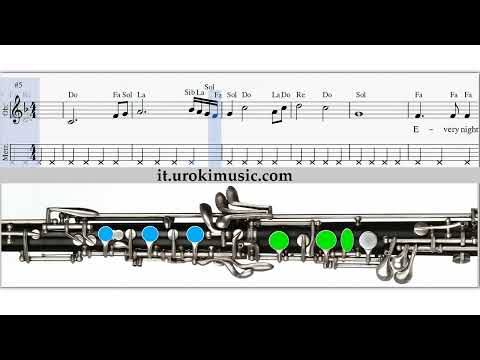 Lezioni di Oboe - My Heart Will Go On Titanic Spartiti Oboe Corso Imparare Suonare Scuola