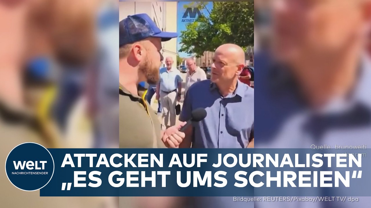 SACHSEN-ANHALT: "Undemokratisch!" AfD-Wahlkampf eskaliert! Streamer attackieren Journalisten