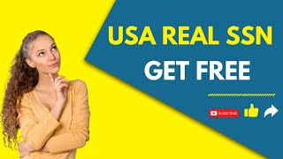 Get Free Fresh USA Real SSN Number Site For PayPal And Cashapp Account | Social Security Number 2023