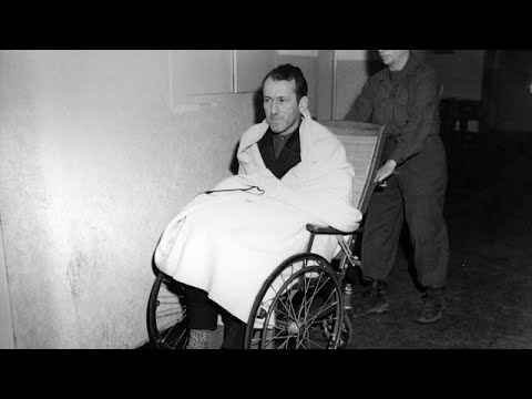 Execution of Ernst Kaltenbrunner fanatical Hitler loyalists who was wheeled into the Court