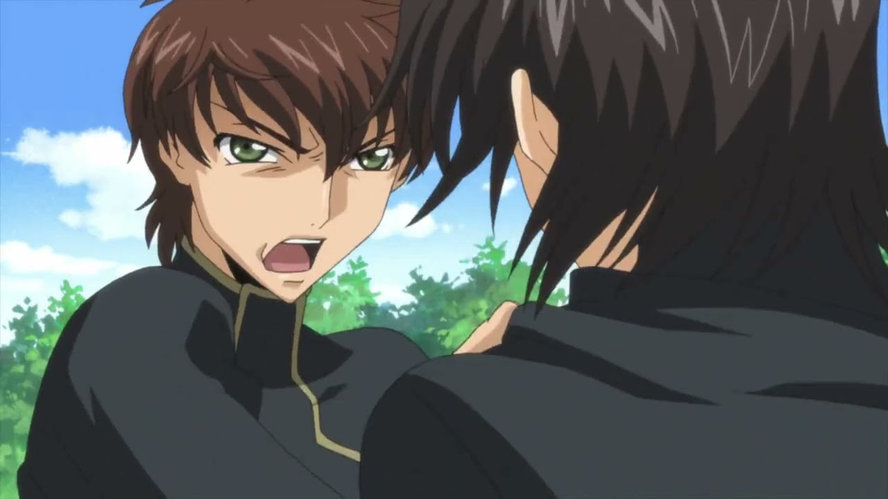 Code Geass R2 (Dub) - Lelouch confronts Suzaku