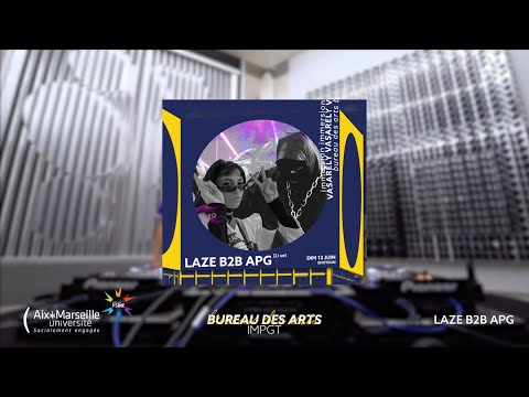 LAZE B2B APG @ Fondation Vasarely - Immersion Vasarely x Bureau des Arts