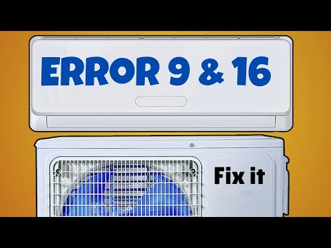 Jak naprawić BŁĄD 6 i 19 w klimatyzatorze typu mini-split!